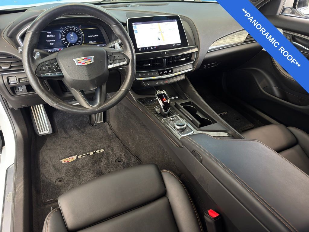 2023 Cadillac CT5 Sport White at Bayway Cadillac of The Woodlands