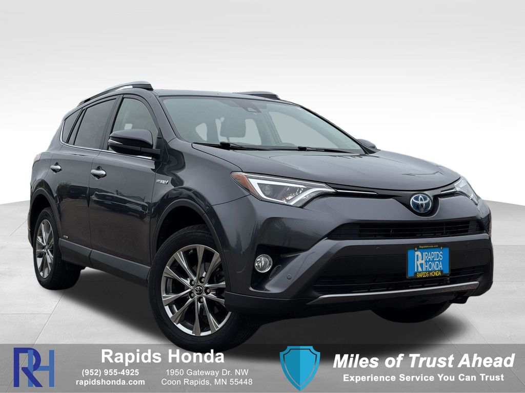 Teal (Galactic Aqua Mica) 2017 Toyota RAV4 Hybrid SUV / Crossover All-Wheel Drive Continuously Variable Transmission