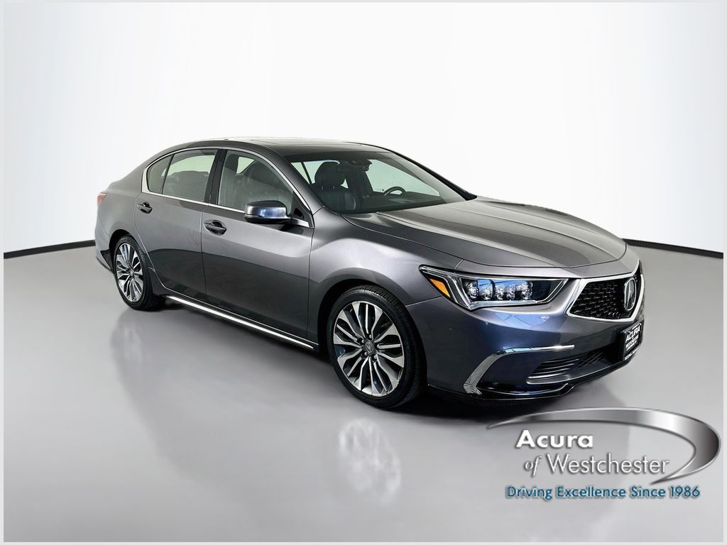 Gray (Modern Steel Metallic) 2019 Acura RLX Sedan Front-Wheel Drive Automatic