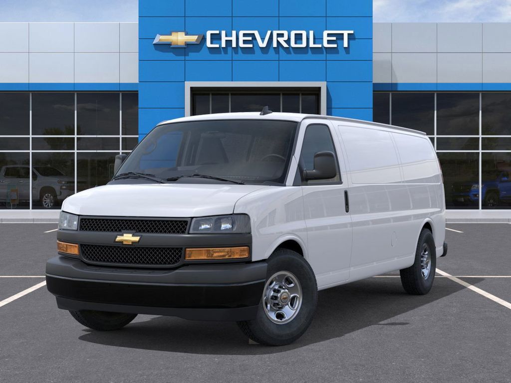 New 2025 White Chevrolet Work Van image 7