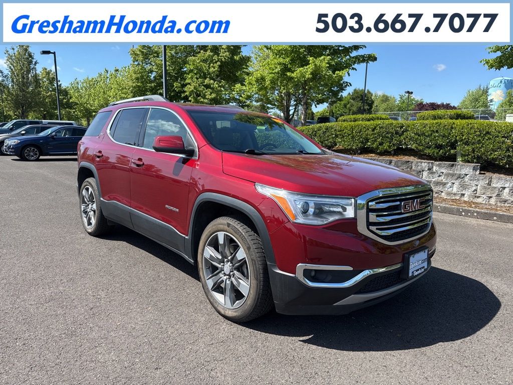 Crimson Red Tintcoat 2018 GMC Acadia SLT-2 AWD SUV / Crossover Four-Wheel Drive 6-Speed Automatic