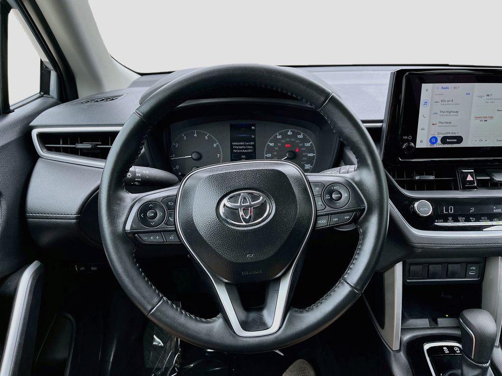 2025 Toyota Corolla Cross LE Silver at Gullo Toyota