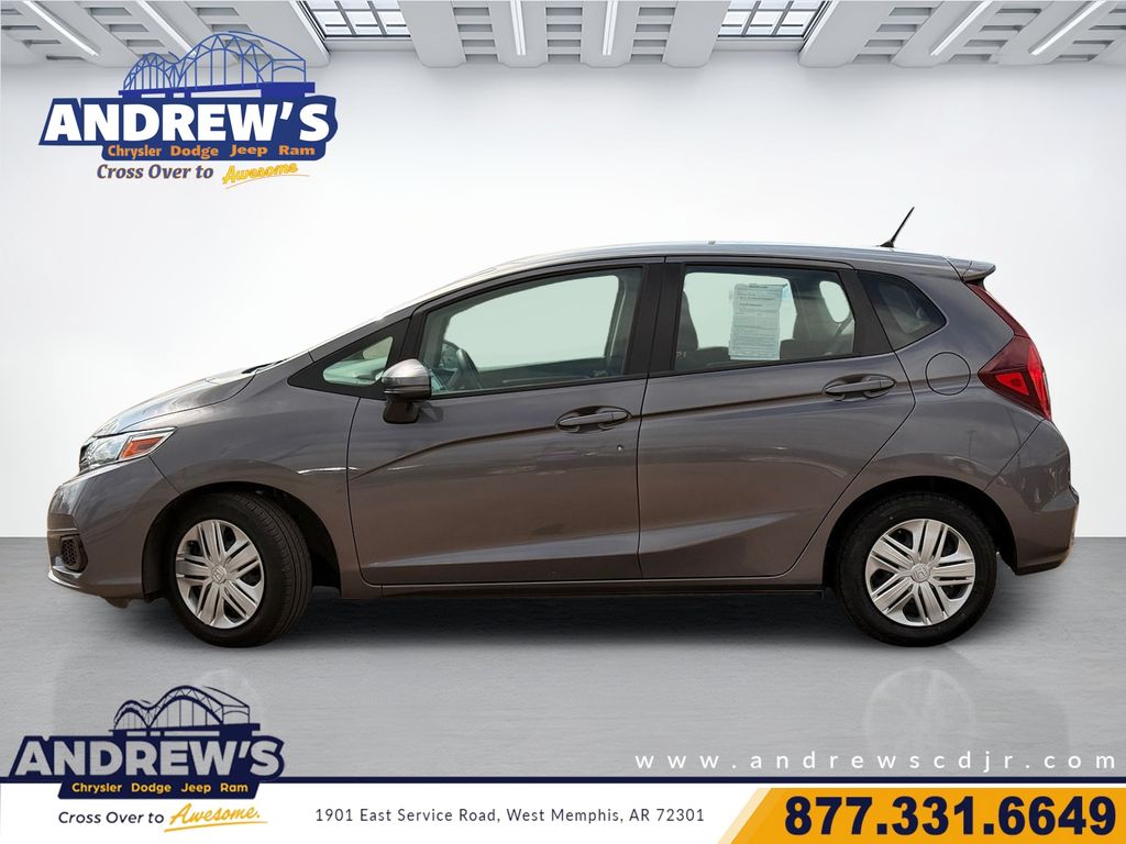 Gray 2020 Honda Fit LX FWD Hatchback Front-Wheel Drive Continuously Variable Transmission