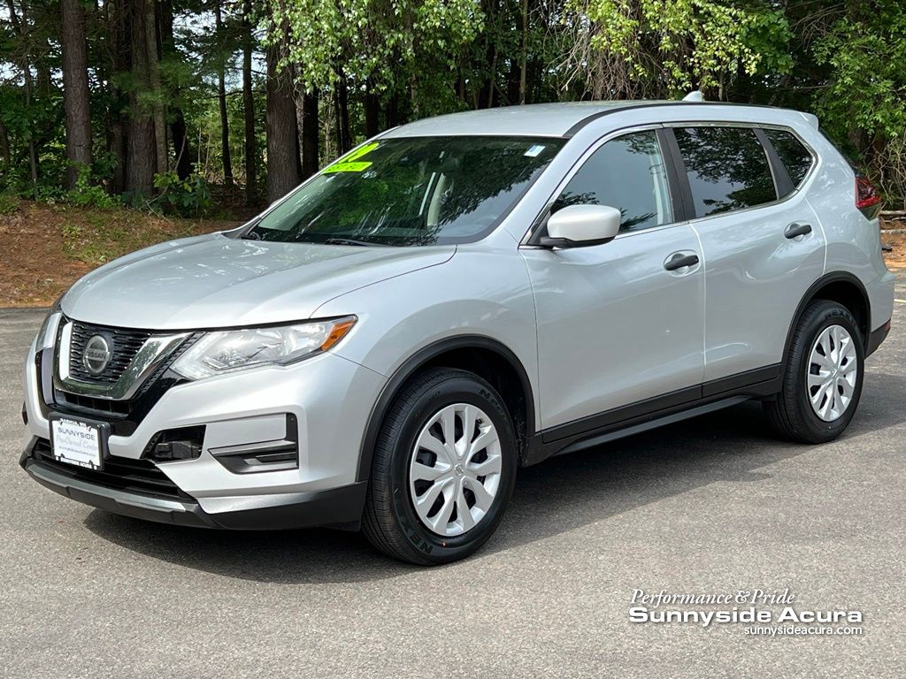 Brilliant Silver Metallic 2019 Nissan Rogue SUV / Crossover All-Wheel Drive Continuously Variable Transmission