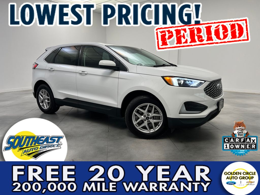 Oxford White 2024 Ford Edge SUV / Crossover All-Wheel Drive 8-Speed Automatic