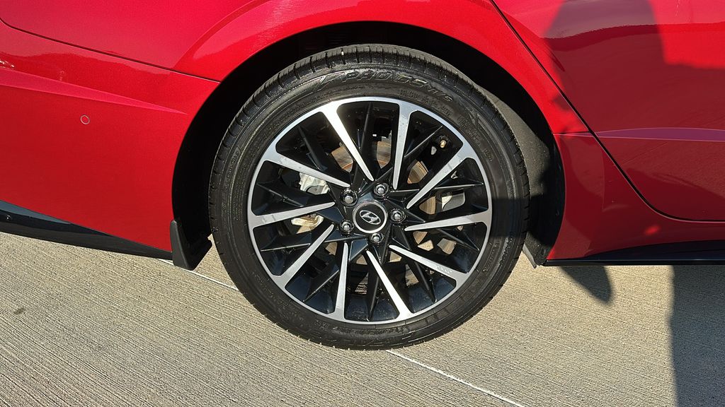 2021 Hyundai Sonata Limited Red at Parkway Family Mazda