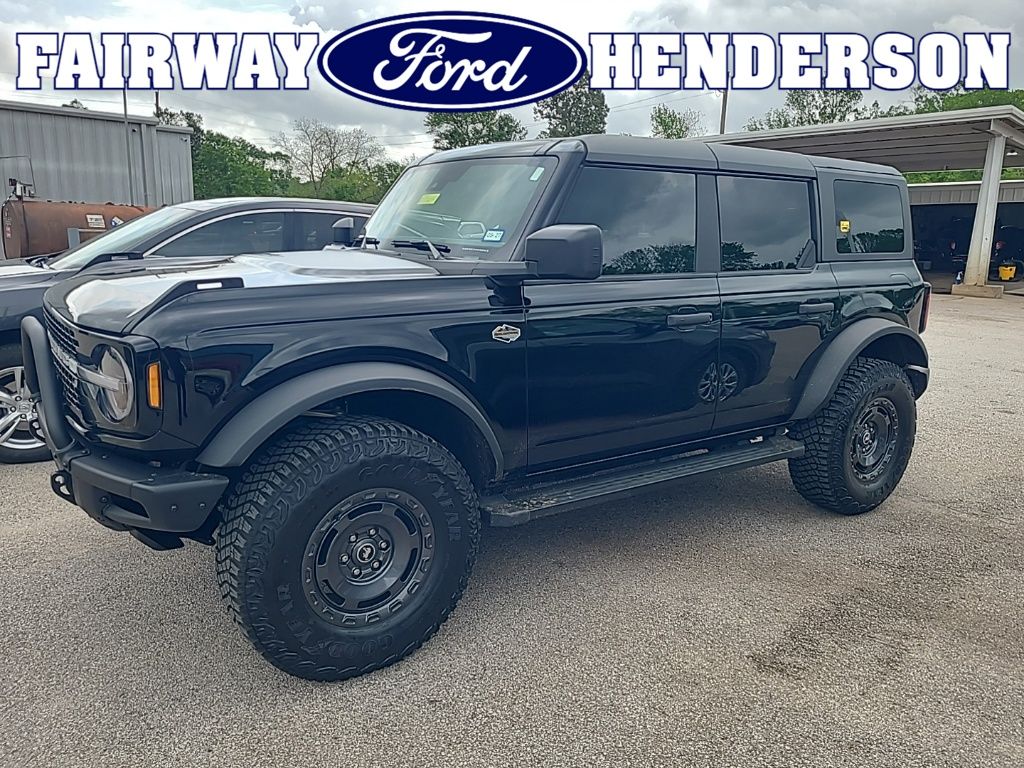 Shadow Black 2024 Ford Bronco Wildtrak 4-Door 4WD SUV / Crossover Four-Wheel Drive Automatic