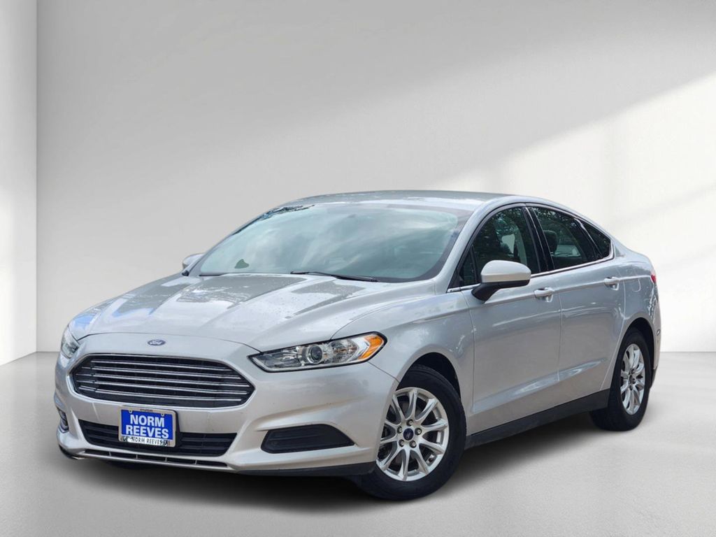 Ingot Silver 2016 Ford Fusion S Sedan Front-Wheel Drive 6-Speed Automatic