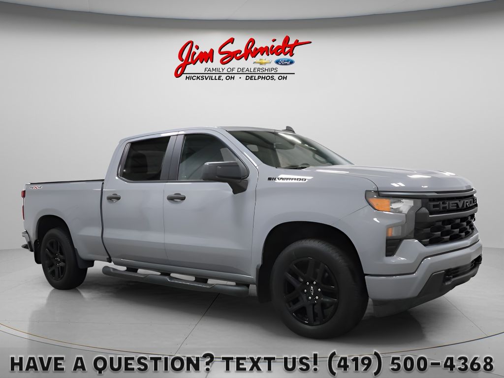 2024 Chevrolet Silverado 1500 Custom Crew Cab 4WD