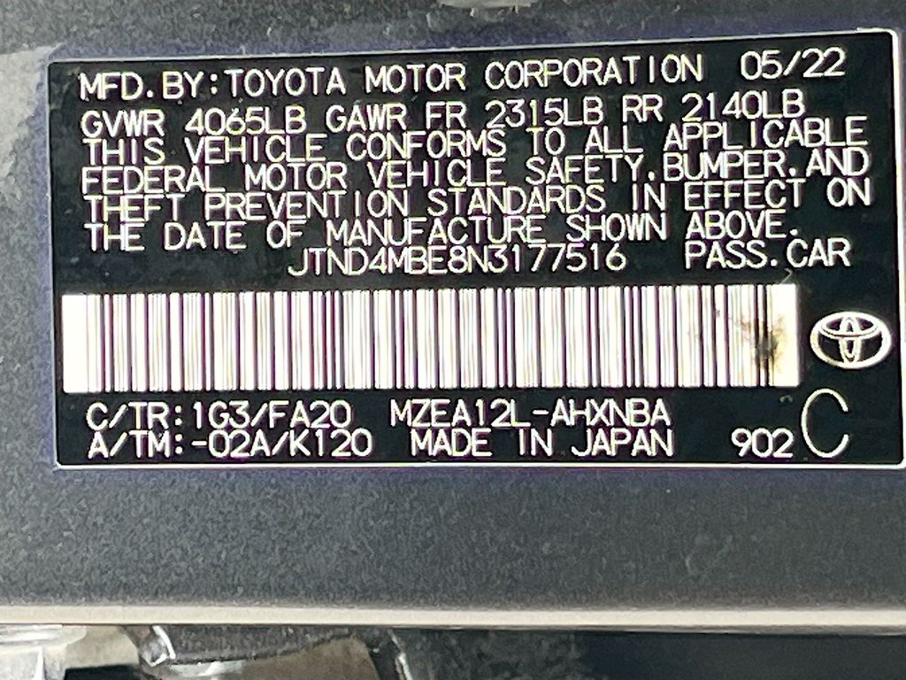 2022 Toyota Corolla Hatchback SE Gray at Classic Elite Chevrolet Hwy 6