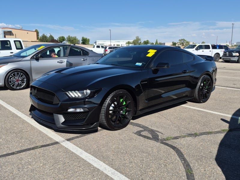 Shadow Black 2018 Ford Mustang Shelby GT350 Coupe Rear-Wheel Drive 6-Speed Manual