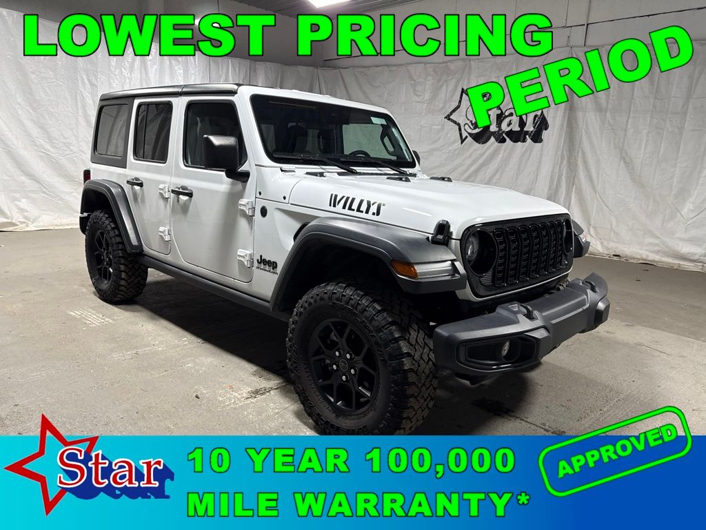  2025 Jeep Wrangler Willys 4-Door 4WD   