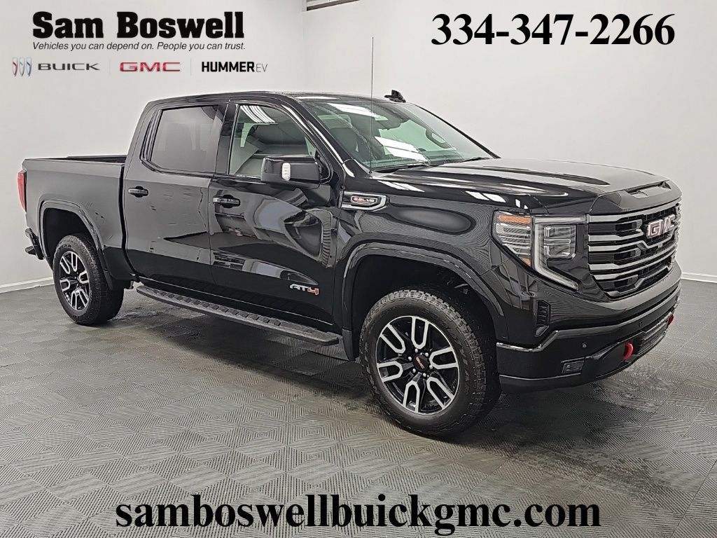 Onyx Black 2026 GMC Sierra 1500 Pickup Truck Four-Wheel Drive Automatic
