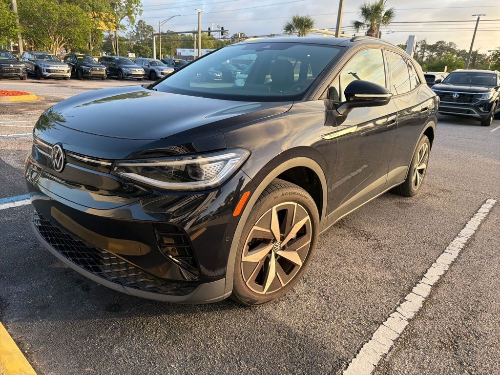 Deep Black Pearl 2023 Volkswagen ID.4 Pro S AWD SUV / Crossover All-Wheel Drive Automatic