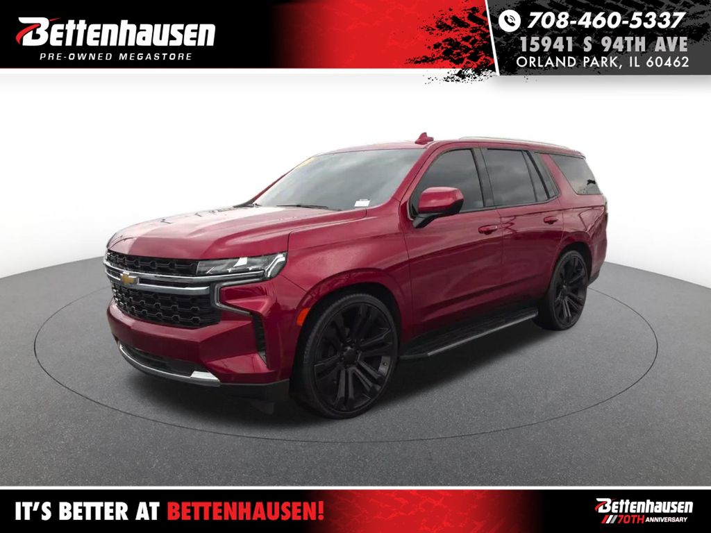 Radiant Red Tintcoat 2023 Chevrolet Tahoe LS 4WD SUV / Crossover Four-Wheel Drive