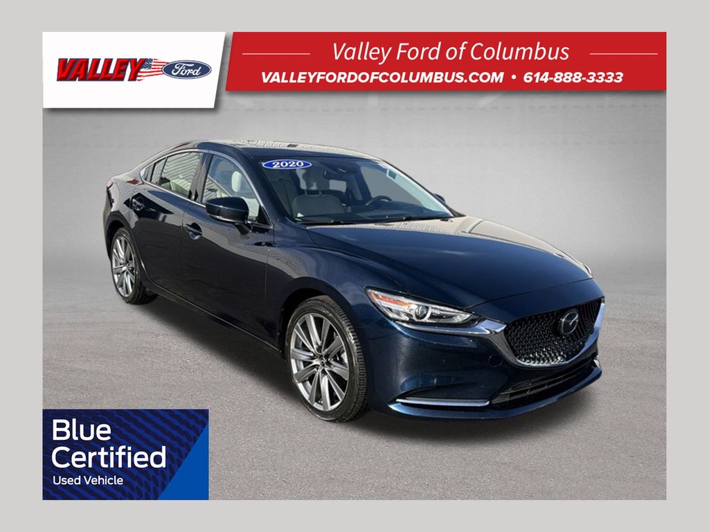 Deep Crystal Blue Mica 2020 Mazda MAZDA6 Sedan Front-Wheel Drive 6-Speed Automatic