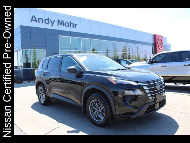 Super Black 2024 Nissan Rogue SUV / Crossover All-Wheel Drive Continuously Variable Transmission