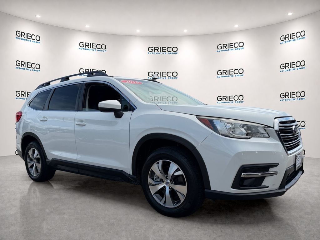 Crystal White Pearl 2019 Subaru Ascent SUV / Crossover All-Wheel Drive Continuously Variable Transmission