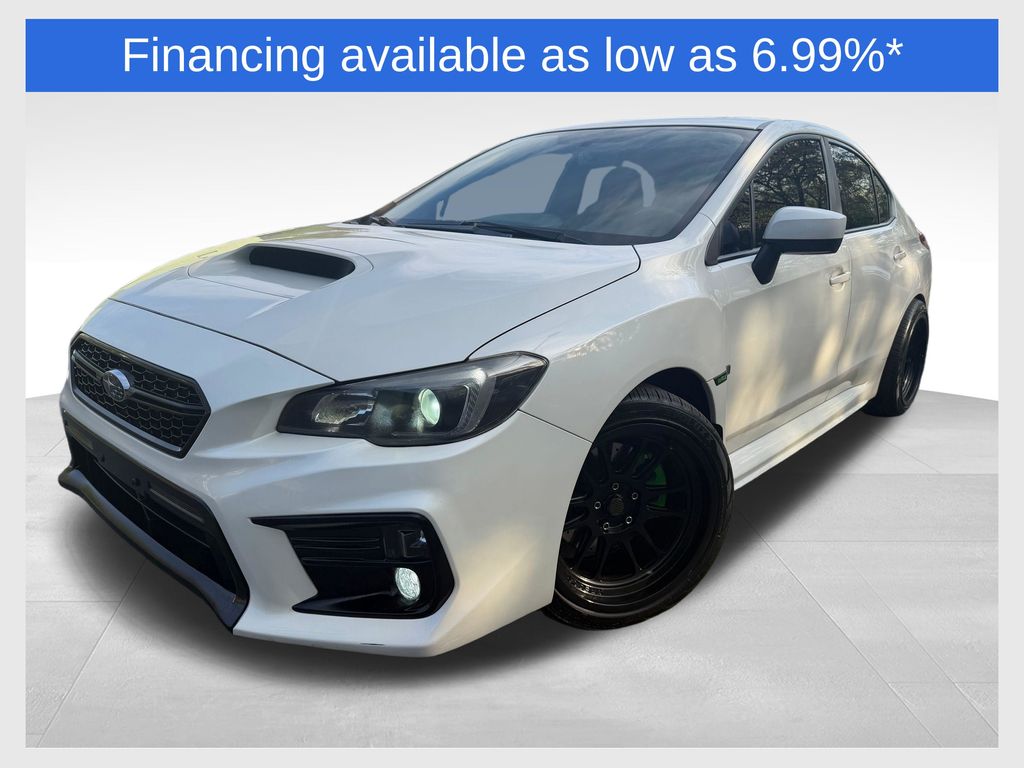 White 2018 Subaru WRX Sedan Sedan All-Wheel Drive 6-Speed Manual
