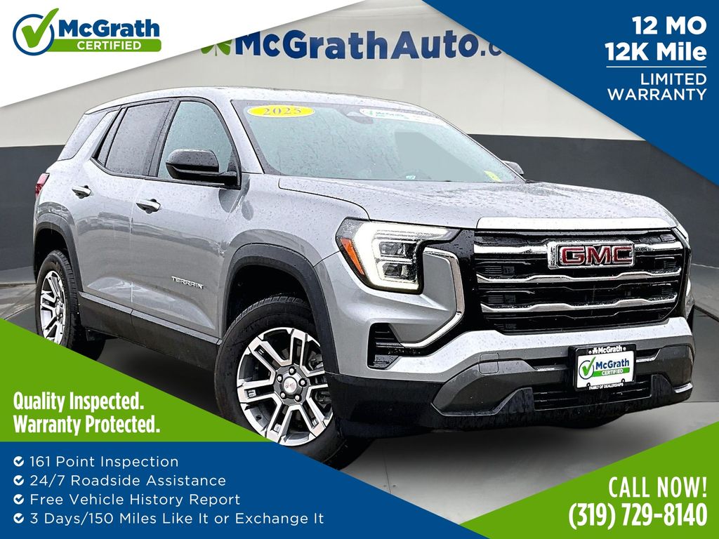 Sterling Metallic 2025 GMC Terrain SUV / Crossover Four-Wheel Drive 8-Speed Automatic Overdrive