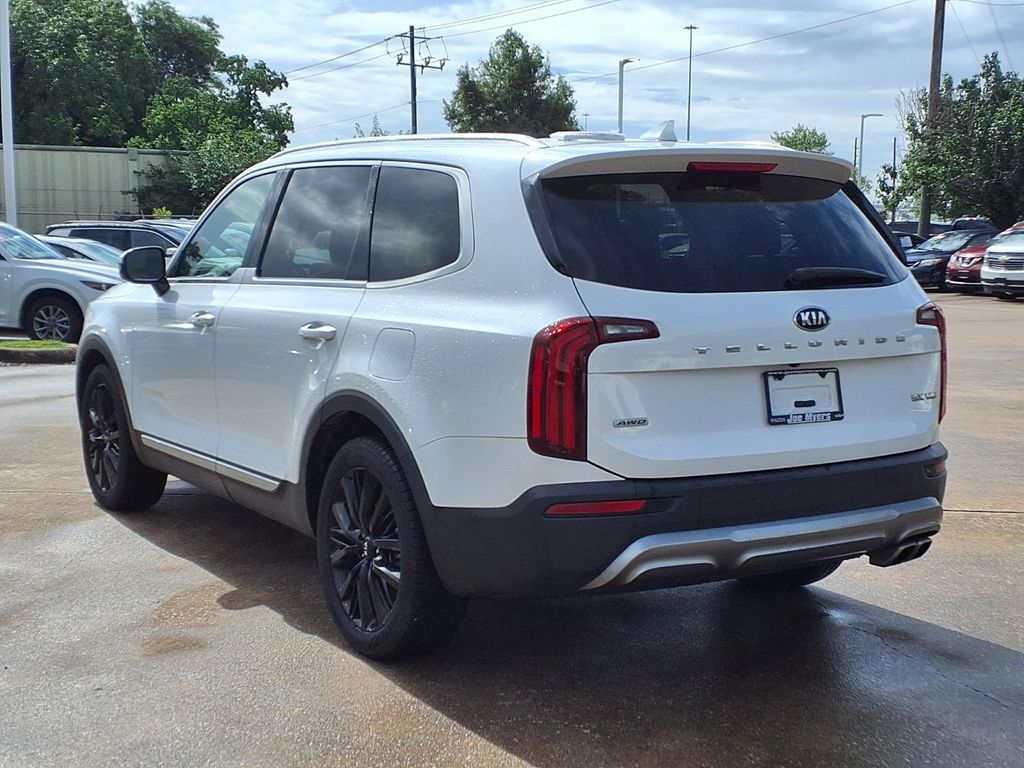 2020 Kia Telluride SX White at Joe Myers Mazda Kia