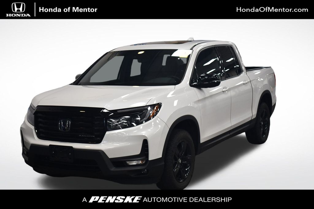 White 2023 Honda Ridgeline Pickup Truck All-Wheel Drive 9-Speed Automatic