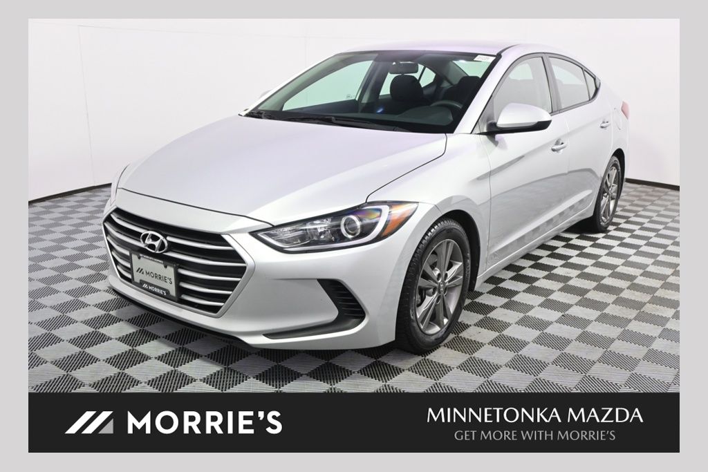 Silver 2018 Hyundai Elantra Sedan Front-Wheel Drive 6-Speed Automatic