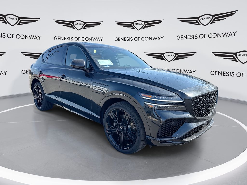 Black 2026 Genesis GV80 Coupe 3.5T E-SC Prestige Black AWD Coupe All-Wheel Drive 8-Speed Automatic