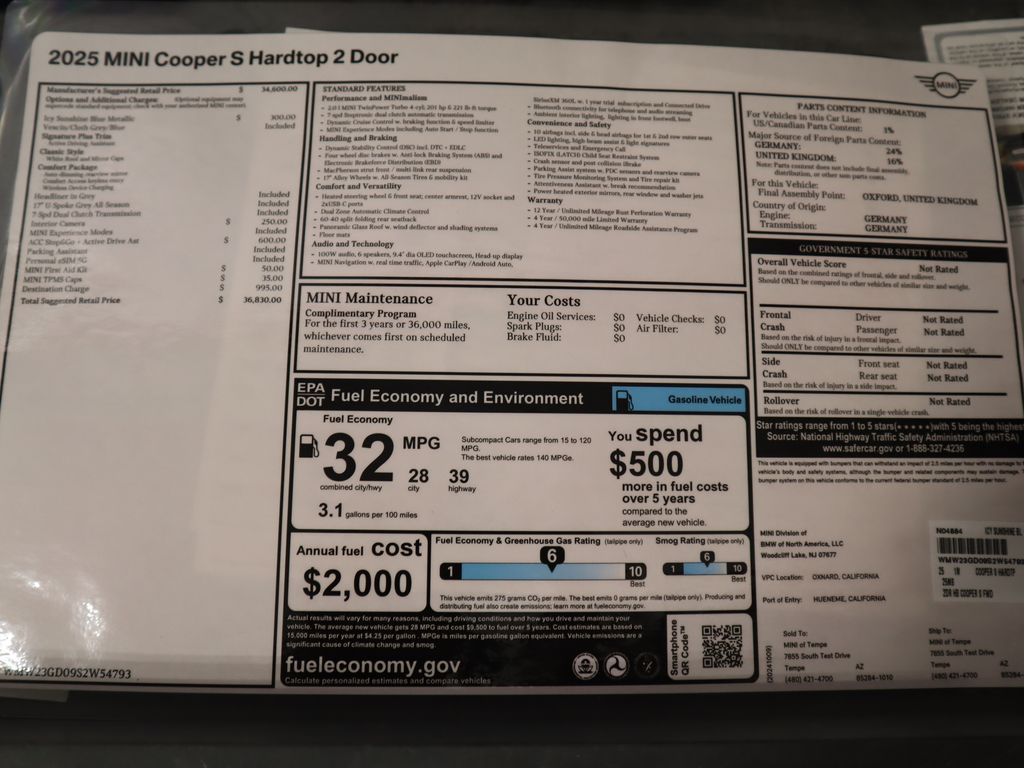 Thumbnail: 2025 MINI Cooper - 9