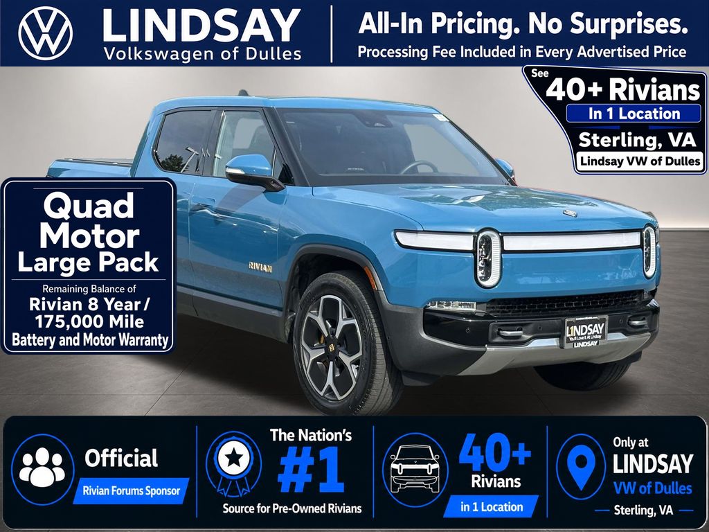 2023 Rivian R1T Adventure Quad Motor Crew Cab AWD