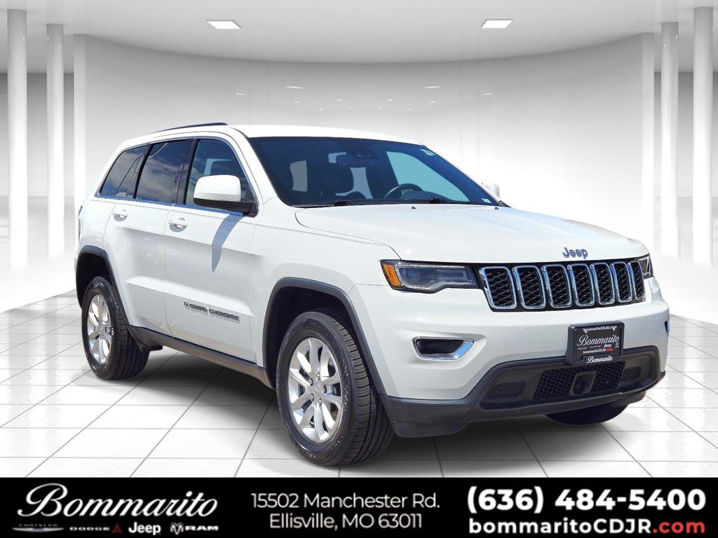 Bright White Clearcoat 2022 Jeep Grand Cherokee SUV / Crossover Four-Wheel Drive 8-Speed Automatic