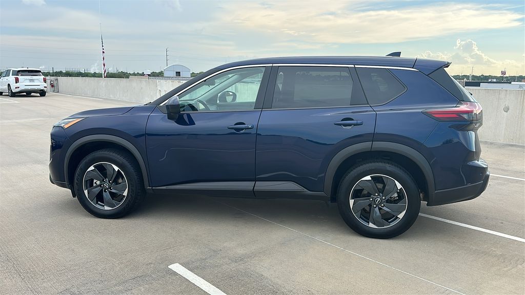 2025 Nissan Rogue SV Blue at South Houston Nissan