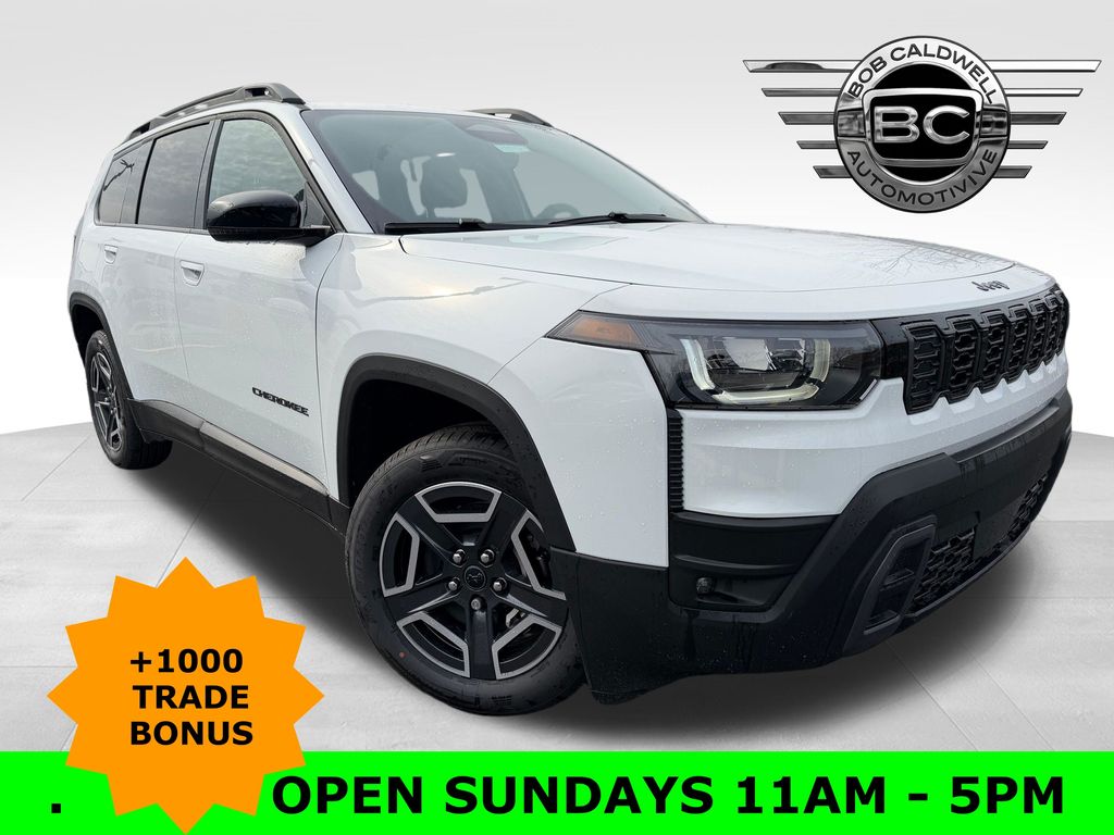 Bright White Clearcoat 2026 Jeep Cherokee Limited 4WD SUV / Crossover Four-Wheel Drive Continuously Variable Transmission