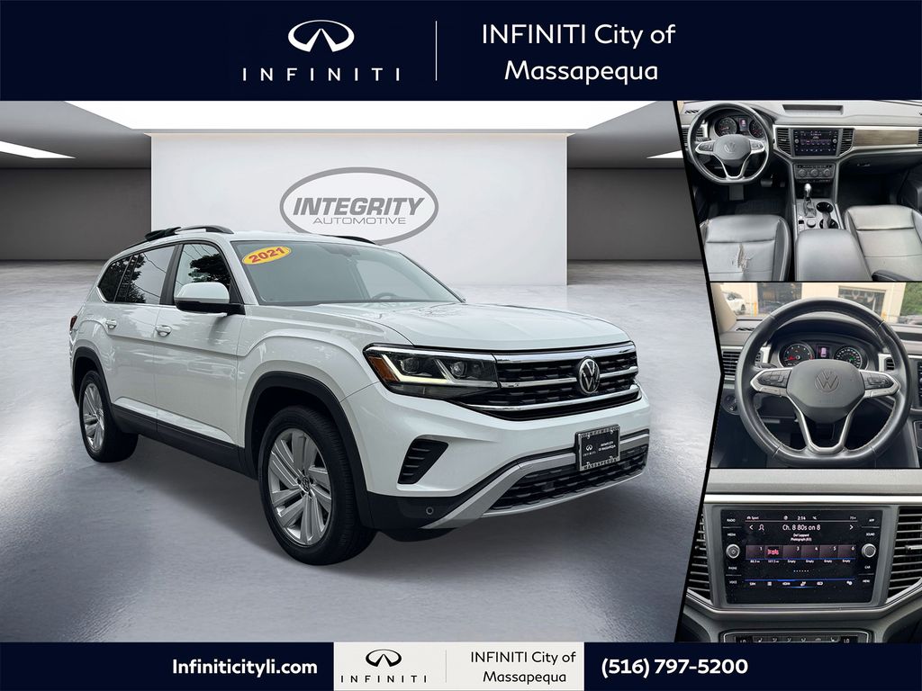 2021 Volkswagen Atlas Blanco (Pure White) SUV/Crossover Tracción en las cuatro ruedas 8 velocidades Automática