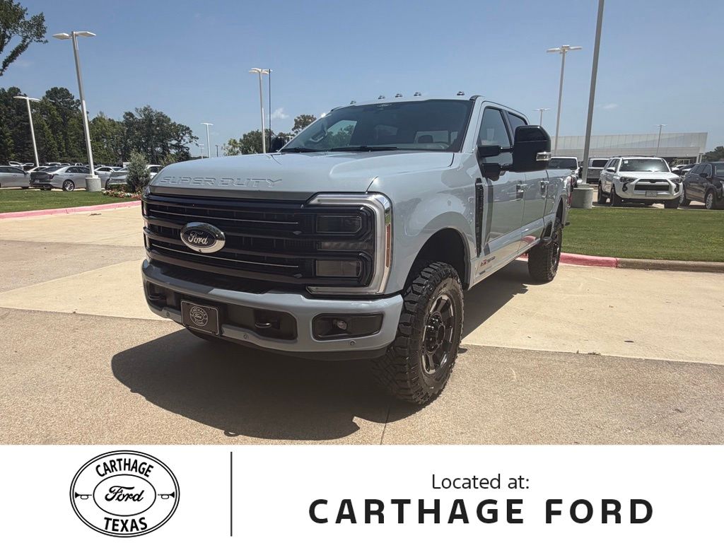 Glacier Gray Metallic Tri-Coat 2026 Ford F-250 Super Duty Pickup Truck Four-Wheel Drive Automatic