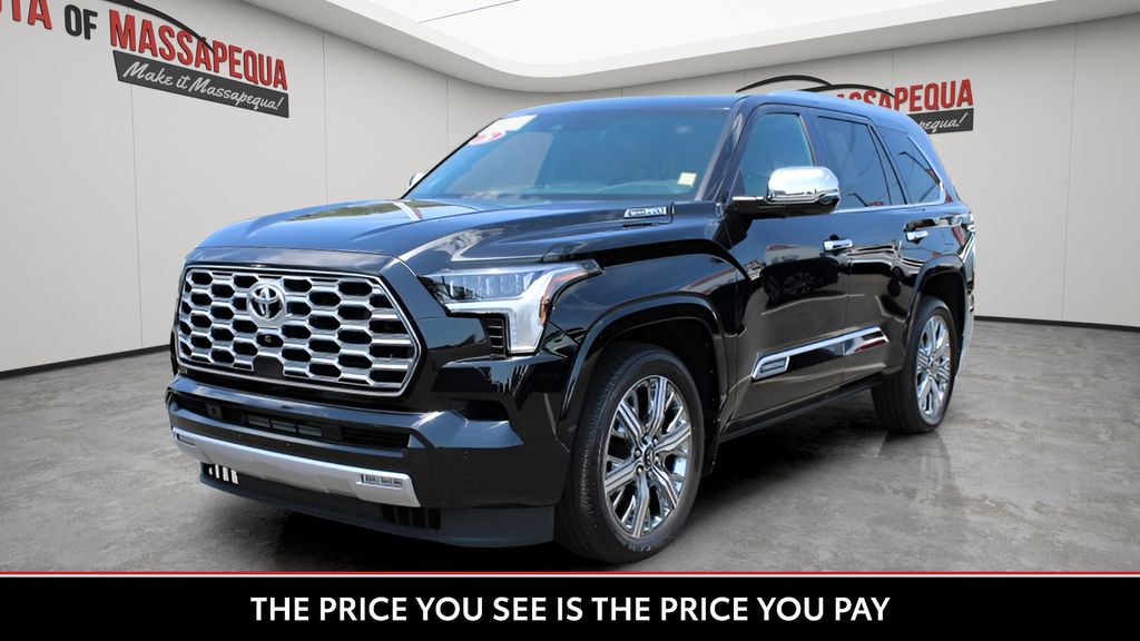 Midnight Black Metallic 2026 Toyota Sequoia SUV / Crossover Four-Wheel Drive Automatic