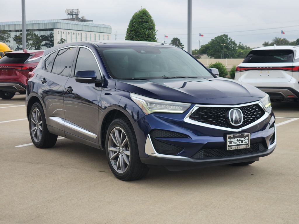 2020 Acura RDX Technology Package Blue at North Houston Mitsubishi