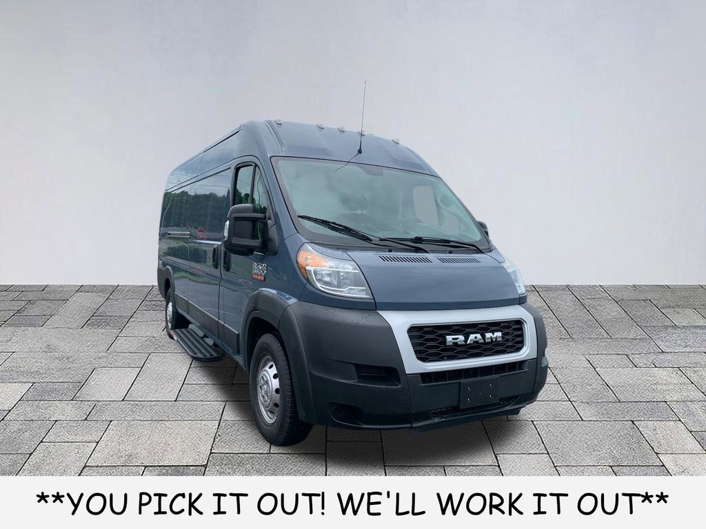 Black Clearcoat 2019 RAM ProMaster Van Front-Wheel Drive 6-Speed Automatic
