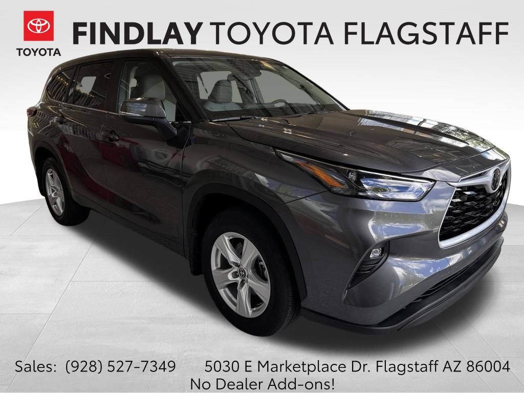 Magnetic Gray Metallic 2025 Toyota Highlander SUV / Crossover All-Wheel Drive 8-Speed Automatic