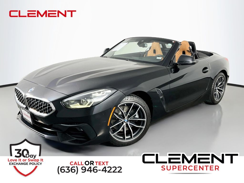 Black Sapphire Metallic 2021 BMW Z4 Convertible Rear-Wheel Drive 8-Speed Automatic
