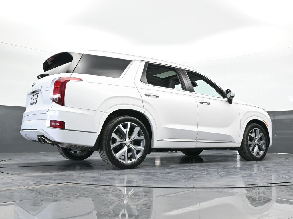 Used 2021 Hyper White Hyundai Limited image 72