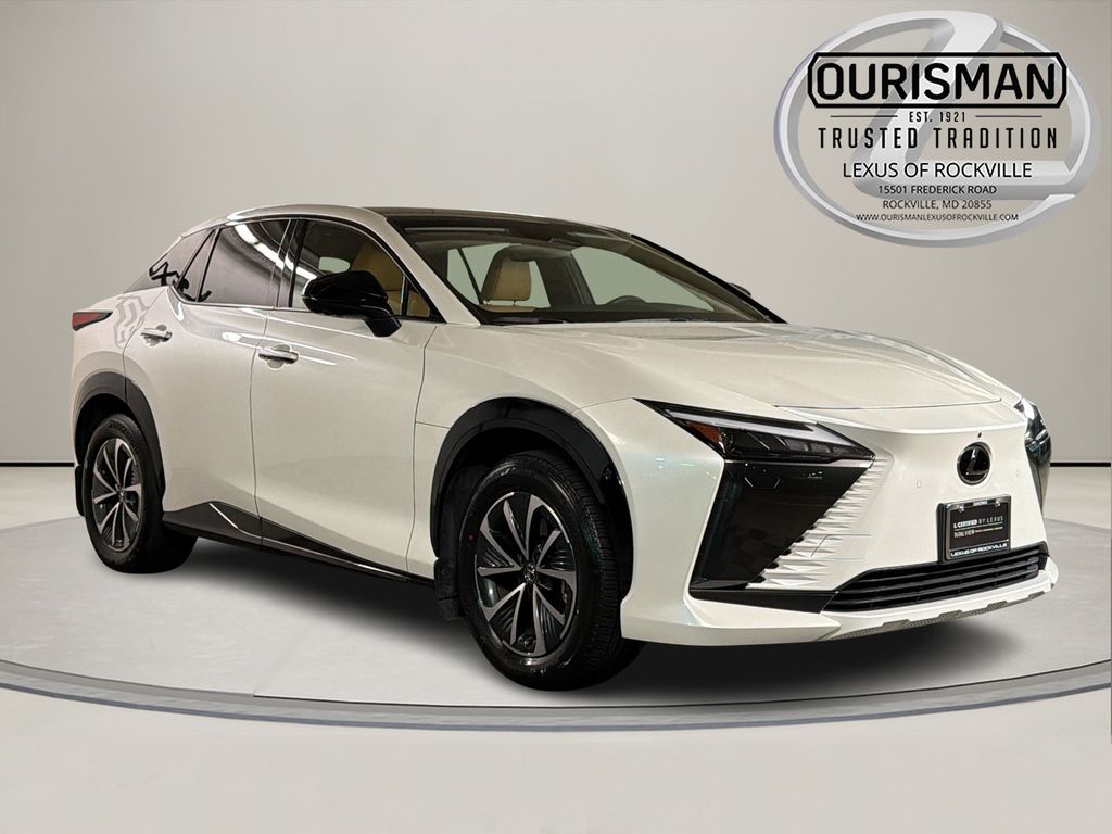 White Pearl 2023 Lexus RZ SUV / Crossover All-Wheel Drive Automatic