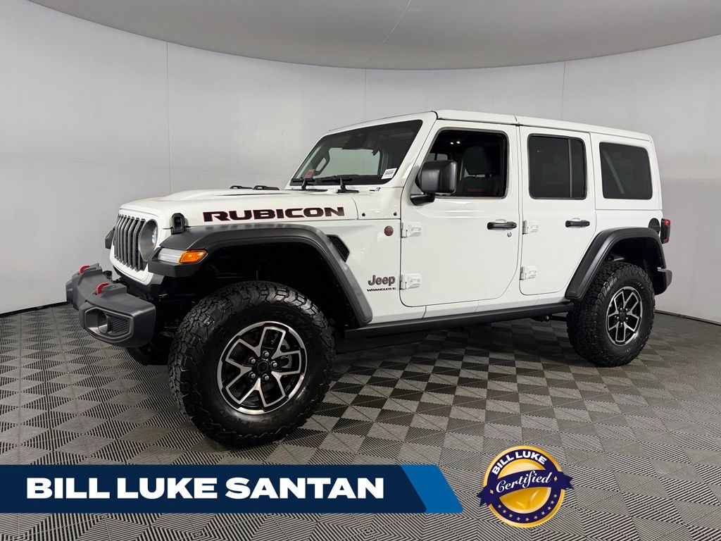 Bright White Clearcoat 2026 Jeep Wrangler SUV / Crossover Four-Wheel Drive 8-Speed Automatic