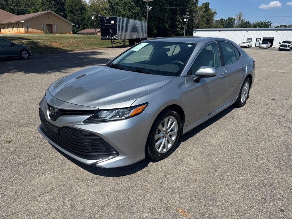 Celestial Silver Metallic 2020 Toyota Camry Sedan Front-Wheel Drive 8-Speed Automatic