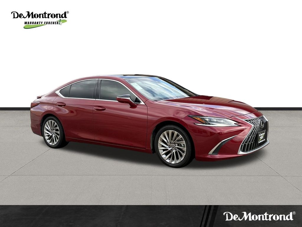 2023 Lexus ES 350 Ultra Luxury Red at Westside Lexus