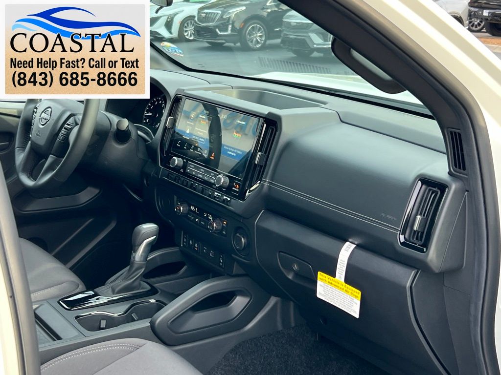 2026 Nissan Frontier SV White at Lugoff Nissan
