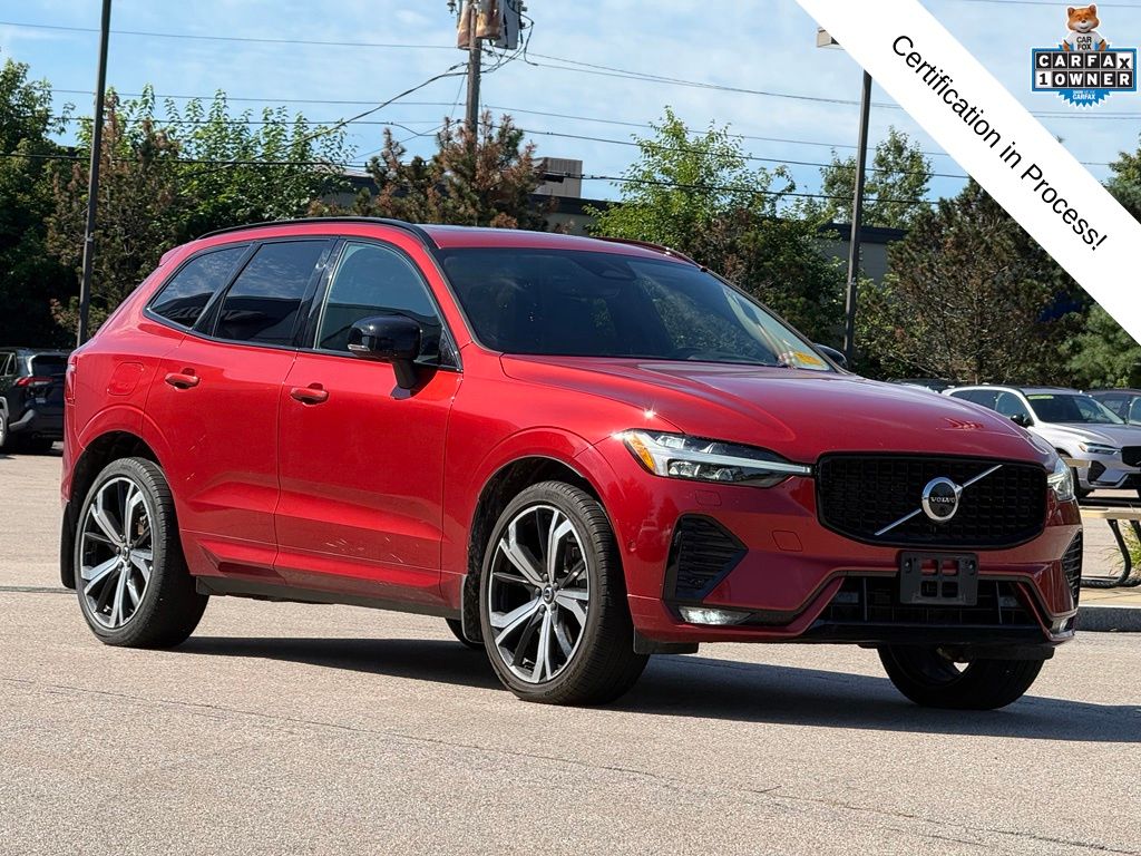 Fusion Red Metallic 2023 Volvo XC60 SUV / Crossover All-Wheel Drive Automatic