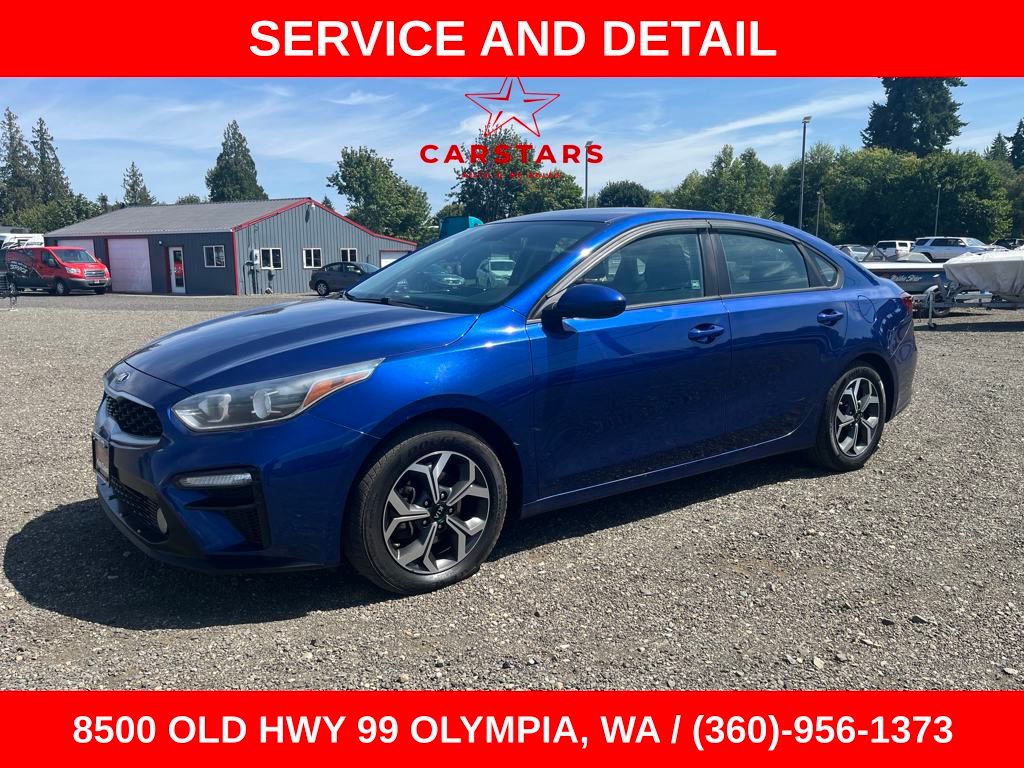 2019 Deep Sea Blue Kia Forte LXS FWD Sedan