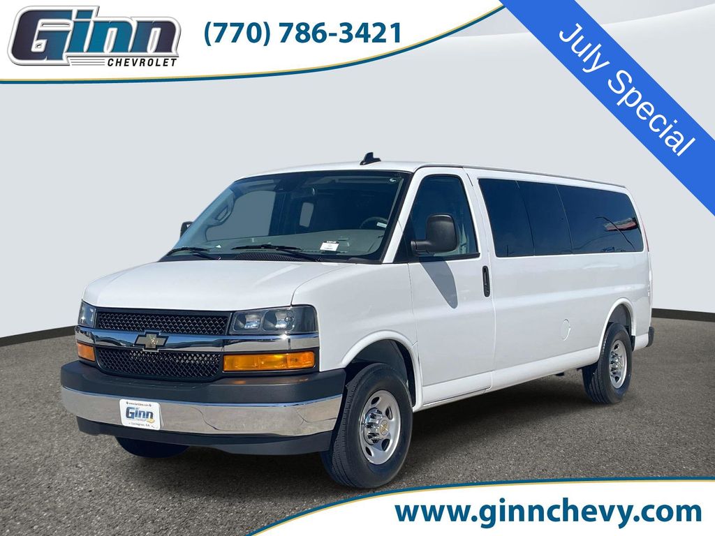 Summit White 2025 Chevrolet Express Van Rear-Wheel Drive