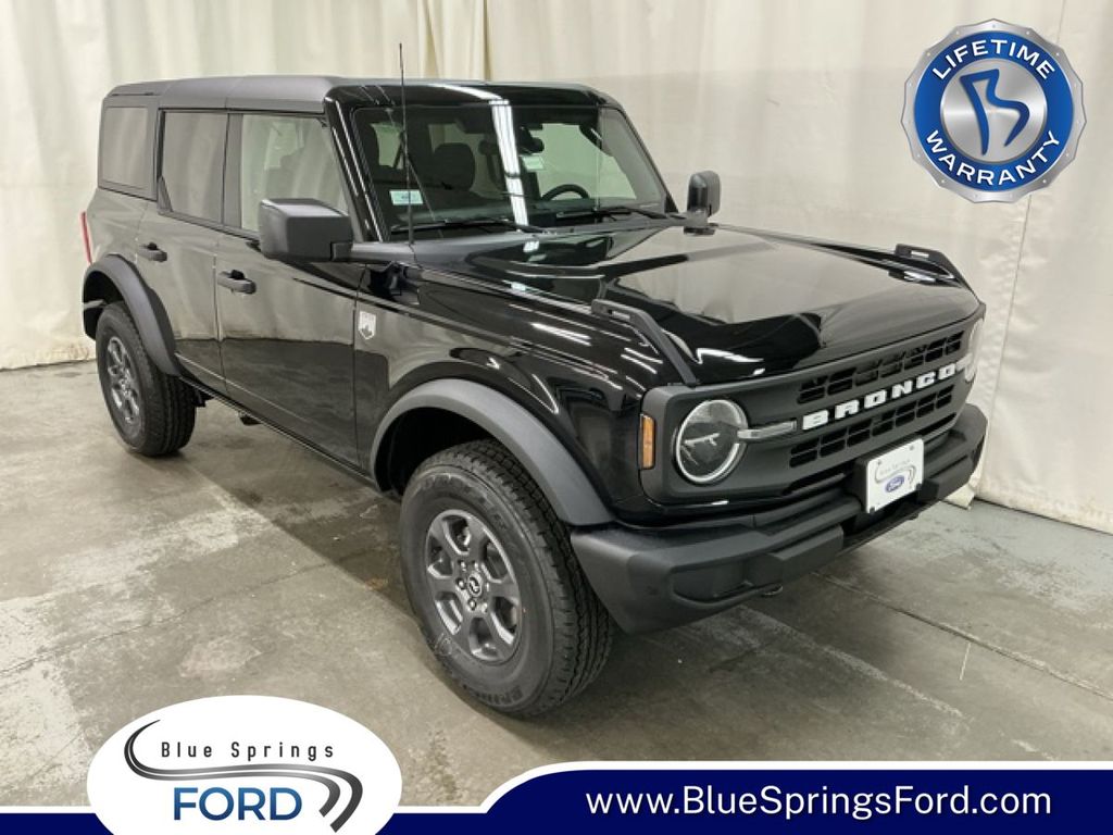 Shadow Black 2026 Ford Bronco Big Bend 4-Door 4WD SUV / Crossover Four-Wheel Drive Automatic